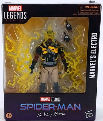 Figura Hasbro Marvel Legends Spider-Man No Way Home Electro Deluxe 2025 6" nueva Foto 1 de 4