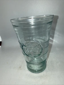 Starbucks Green Glass Grande Tumbler No Lid 16oz Spain - Picture 1 of 4