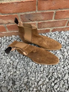 Mens Suede Boots Size 10 - Picture 1 of 3