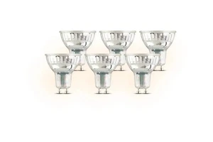 Livarno home LED GU10 Lampen 6er Pack, 4,8 W, 350 lm, warmweiß 2700 K - Bild 1 von 1