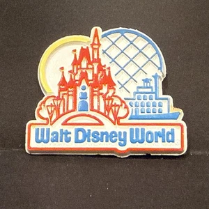Vintage Walt Disney World 1980er MAGNET Magic Kingdom EPCOT Center - Bild 1 von 3