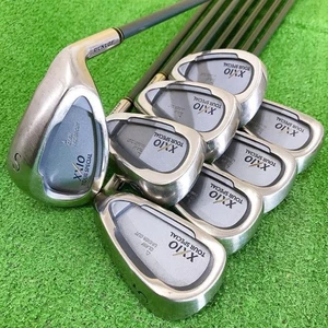 Damen XXIO Eisensatz 5-9i Pw Aw Sw 8tlg RH MP100L Graphit Frauen Golfschläger Dunlop - Bild 1 von 10