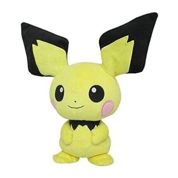 Peluche Sanei Pokemon All Star Collection PP25 Pichu 8.5" Auténtico EE. UU. Foto 1 de 1