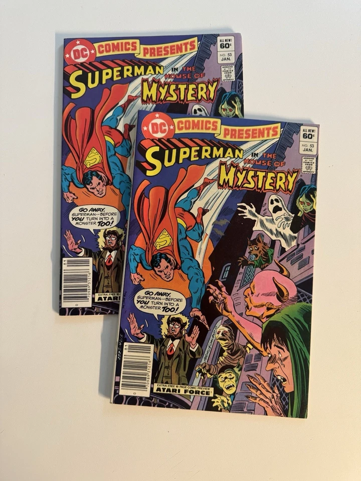 DC Comics Presents #53 Superman House of Mystery DC 1983 cómic - Lote de 2 Foto 1 de 1