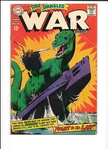 Star Spangled War #137 ¡ÚLTIMA HISTORIA DE DINOSAURIOS! ¡FUNDA TIRANNOSAURUS REX! En muy buen estado/fn 5,0 - Imagen 1 de 2