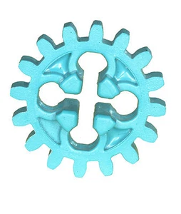 Lego Brick 4019 Teal Technic Gear 16 Tooth - Picture 1 of 1