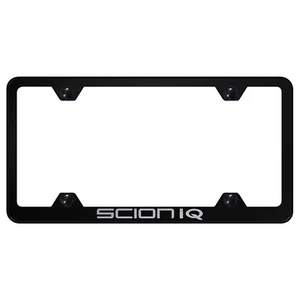 Toyota Scion iQ Laser Etched Logo Wide Body License Plate Frame - Bild 1 von 5