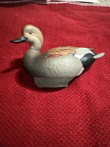 Ducks Unlimited Jett Brunet 2013 Gadwall Duck Decoy Figurine Miniature (09) - Picture 1 of 4