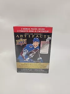 2021-22 Upper Deck Artifacts Hockey Blaster Box Sealed 7 Packs, 5 Card Packs - Bild 1 von 6