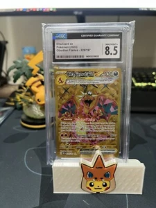Pokemon TCG Charizard ex - 228/197 Obsidian Flames Hyper Rare - CGC 8.5 - Bild 1 von 2