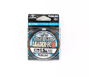 Sunline Fluorocarbono Leader juego pequeño FC II 30m 1,5 lb (5361) - Imagen 1 de 5