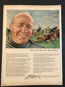 1953 John Hancock with Knute Rockne - The Man Maker - Picture 1 of 1
