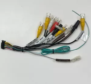 GENUINE ALPINE INE-W970HD INEW970HD RCA Interface Cable Front, Rear Cam/Mic - Picture 1 of 3