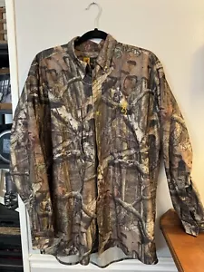 Browning Mesh Lite Mossy Oak Camo Shirt Large - Picture 1 of 9