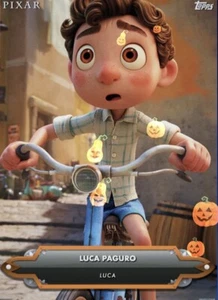 [DIGITAL] Topps Disney Luca Paguro 2023 Tier 9 Halloween Orange Base LE 1031 - Picture 1 of 1