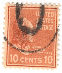 USA - 1938 - Presidential Issue - John Tyler - 10C - #20 - Picture 1 of 1