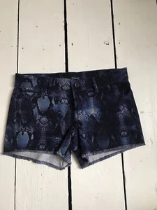 The Kooples Ladies Animal Print Hotpants shorts - Size 26 - Picture 1 of 12