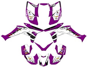 2006-2017 TRX 450R 13 FLY Purple Senge Graphics Kit Compatible with Honda - Picture 1 of 7