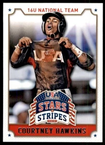 2015 Panini USA Stars & Stripes Courtney Hawkins Rookie #26 - Picture 1 of 2