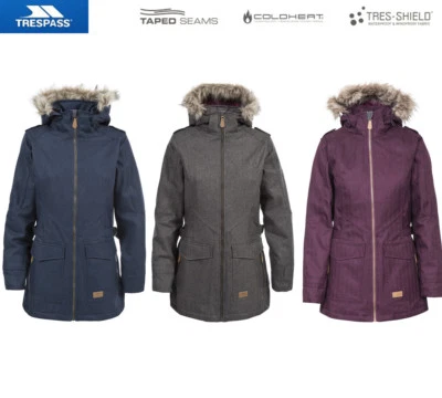 Trespass Everyday Ladies Padded Jacket - Image 1 of 4