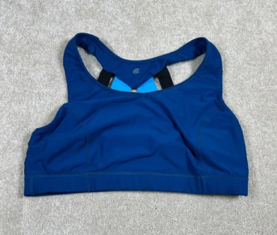 Blue Sports Bra Womens Size Medium - Изображение 1 из 4