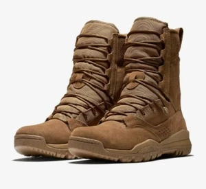 Nike SFB Field 2 8" Tactical Boots Suede Leather Brown AQ1202-900 Men Size US 12 - Picture 1 of 6