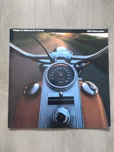 Harley Davidson Programm Prospekt 1991 Sportster Super Glide Low Rider Softail - Picture 1 of 13