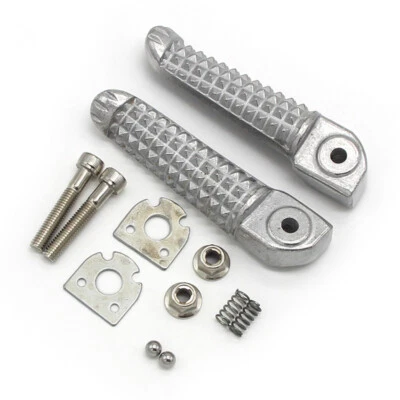 Reposapiés trasero plateado estriberas/brazo de peldaño principal para Yamaha YZF R6R RaceBase YZF R1 Foto 1 de 4