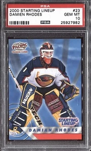 Damien Rhodes 2000 Pacific Hasbro Starting Lineup # 23 PSA 10 - Bild 1 von 2