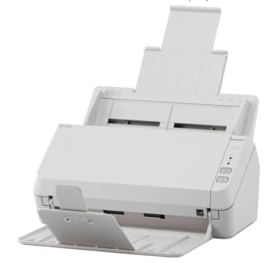 Fujitsu SP-1120N A4 Sheetfed Document Scanner 600 dpi White - Image 1 of 4