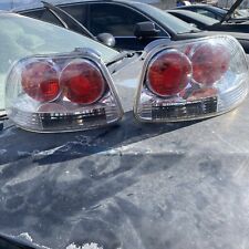 FITS HONDA CIVIC DEL SOL 93-97 CLear EURO TAIL LIGHTS JDM Used