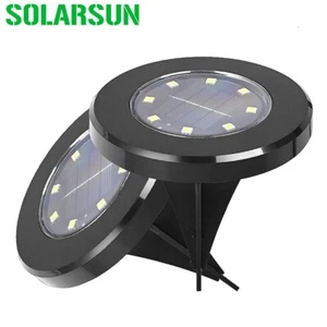 [4-Pack] Outdoor SOLARSUN Solar Garden Lights Waterproof Landscape LED Lights - Picture 1 of 9