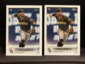 (2) 2022 Topps Ivan Castillo RC #140 Pittsburgh Pirates - Picture 1 of 2