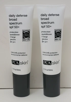 2 pk PCA SKIN Daily Defense Broad Spectrum SPF 50+ Environmental Defense 1.7 oz - Image 1 of 2