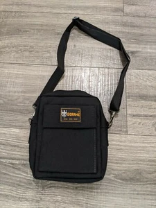 Borame Rose Bag Shop Classic Black Multipurpose 2 Pocket bag w/ Strap and Loop  - Picture 1 of 4