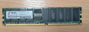 Smart 1GB DDR-266 SM5722845D8E0CGEDQ RDIMM PC2100 ECC Memory - Cisco - Picture 1 of 2