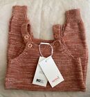Seed Knit Overall Sz 000 Nwt