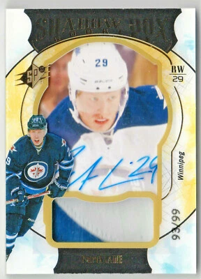 PATRICK LAINE 2016-17 SPx GOLD PREMIUM MATERIAL AUTO SHADOW BOX RC! MONTREAL! - Image 1 of 4