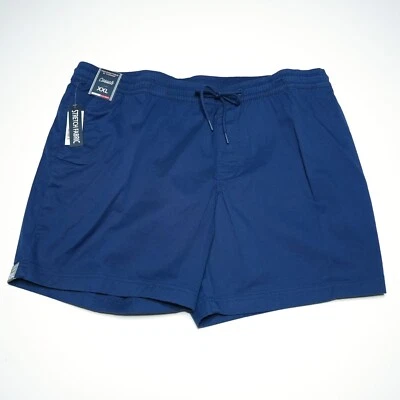 Roundtree & Yorke Casuals Men's Shorts XXL Navy Blue Stretch NWT - Image 1 of 4