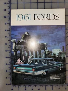 1961 Ford Brochure Folder Full Line - Picture 1 of 4