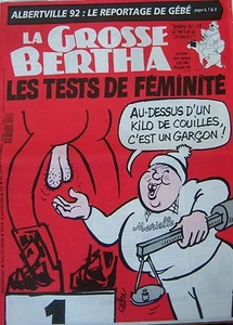 LA GROSSE BERTHA N° 53 de JANVIER 1992 CABU LES TEST DE FÉMINITÉ  - Picture 1 of 1