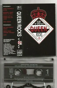 QUEEN ROCKS VOLUME TWO VERY RARE USA PROMO-ONLY CASSETTE ALBUM - Picture 1 of 2