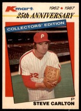 1987 Topps Kmart Steve Carlton Philadelphia Phillies #15