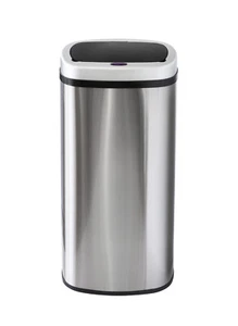 70L Stainless Steel Motion Sensor Rubbish Bin - Picture 1 of 7