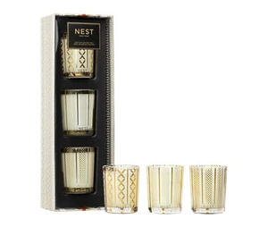 Nest New York Festive Votive Trio Candles 3 x 2oz/57g. gift home NIB $66 RETAIL - Picture 1 of 9