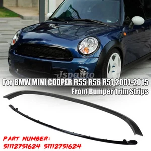 Bumper Upper+Lower Hood Molding Trim Grille Set For Mini Cooper R55 R56 R58 R59 - Picture 1 of 14