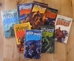 Doc Savage Novels by Kenneth Robeson-Vin Paperback, Choice, Not all titles shown - Foto 1 di 134