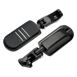 Rear Passenger Footpegs & Peg Mount Fit For Harley Touring Street Road Glide 93+ - Bild 1 von 12