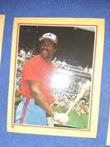 1984 Fleer Star Stickers #25 Andre Dawson NM-MT Expos