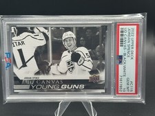 2022-23  Young Guns Jordan Spence Canvas Black White PSA 10  KINGS